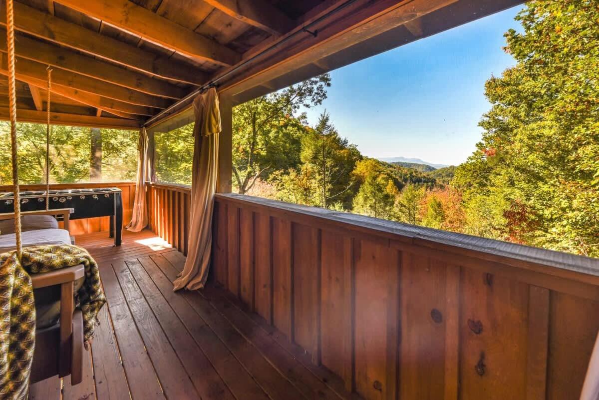 Nice View Fireplace, Hot Tub, Porch Bed, Private Sevierville Exterior photo