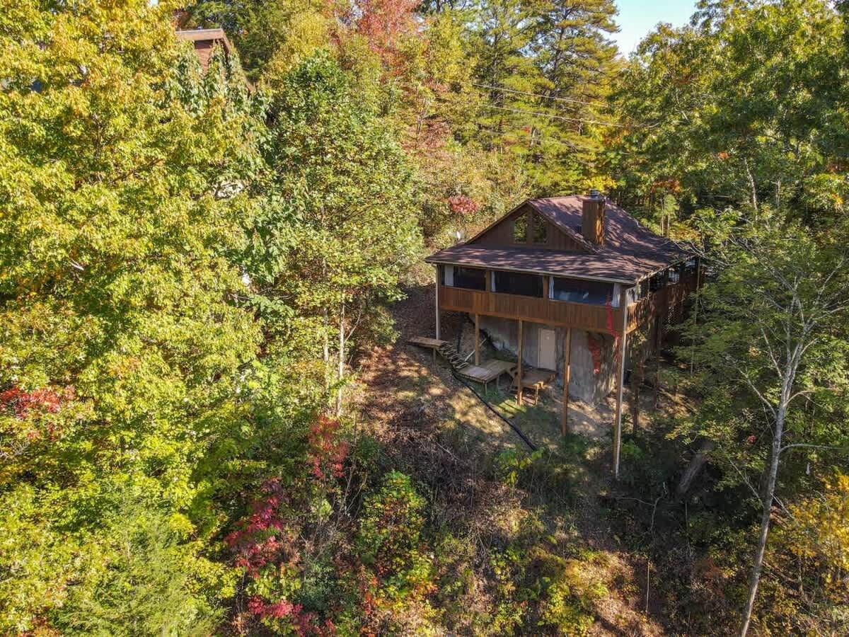 Nice View Fireplace, Hot Tub, Porch Bed, Private Sevierville Exterior photo